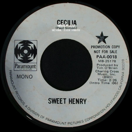 Sweet Henry - Cecilia / Oh! Reba side A