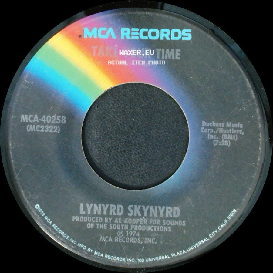 Lynyrd Skynyrd - Take Your Time / Sweet Home Alabama side A