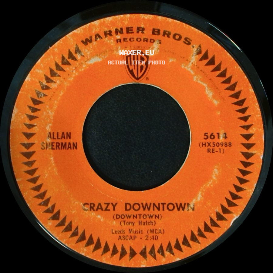Allan Sherman - The Drop-Outs March / Crazy Downtown side B