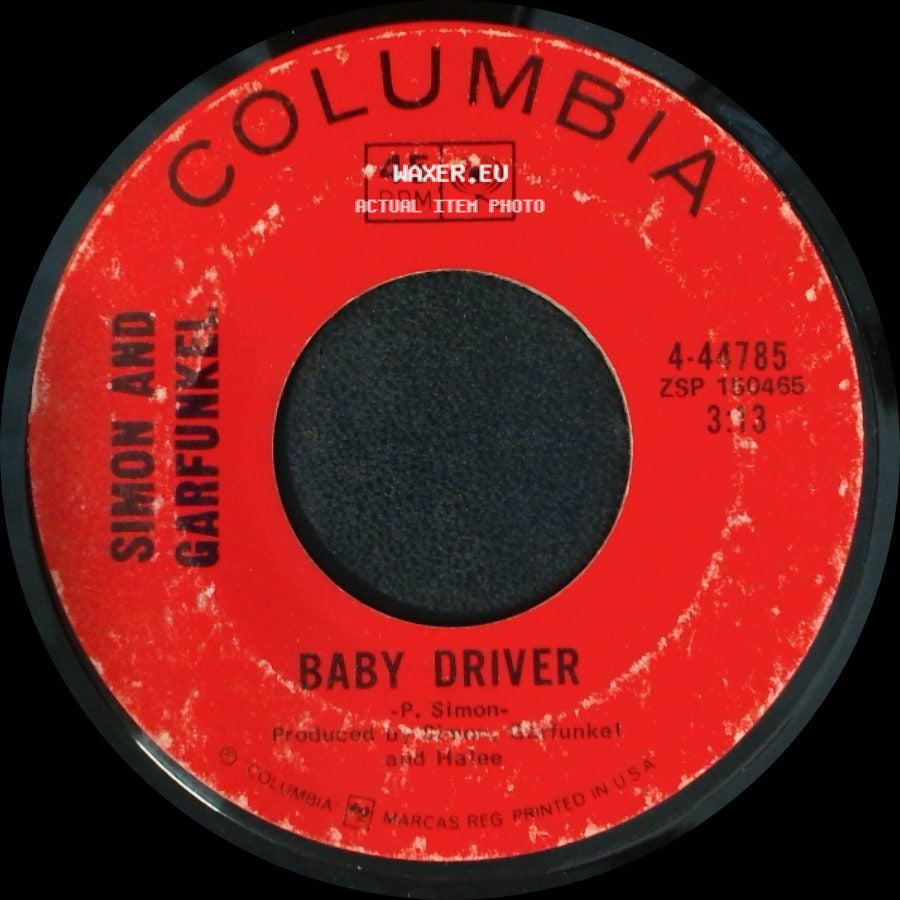 Simon And Garfunkel - The Boxer / Baby Driver side B