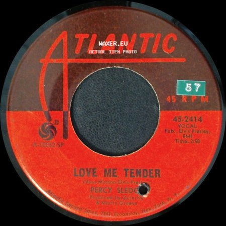 Percy Sledge - What Am I Living For / Love Me Tender side B
