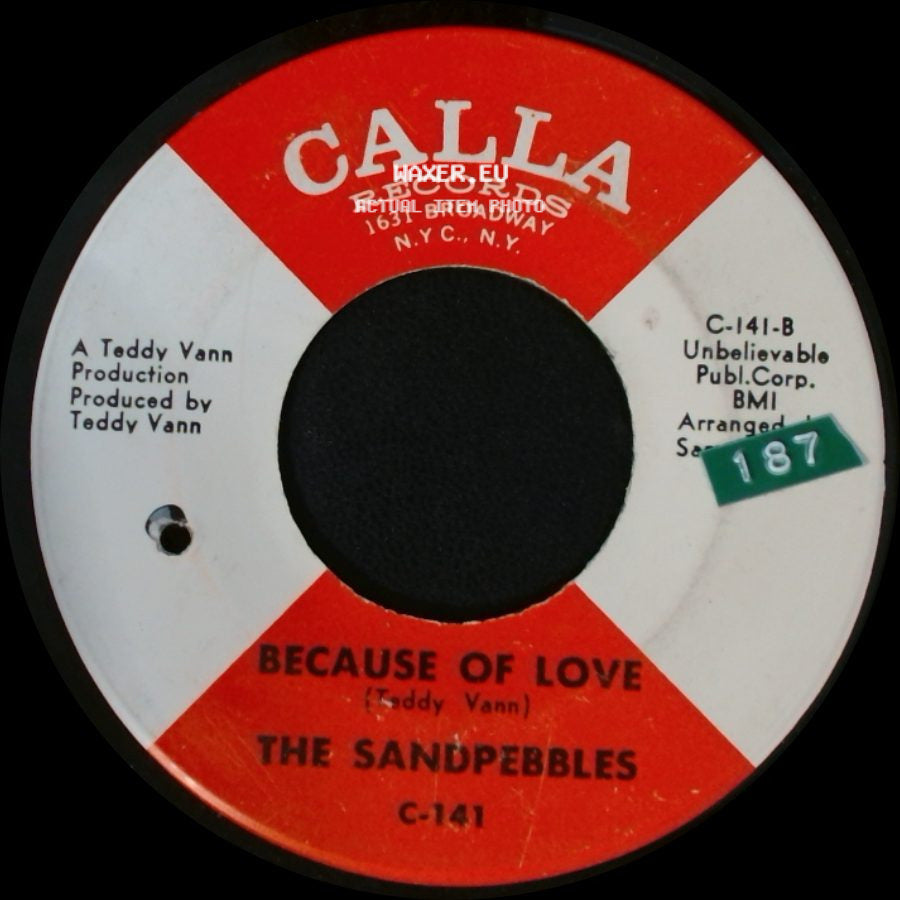 The Sandpebbles - Because Of Love / Love Power side A
