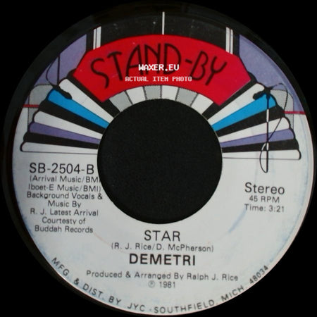 Demetri - Star / Got To Be Real side A