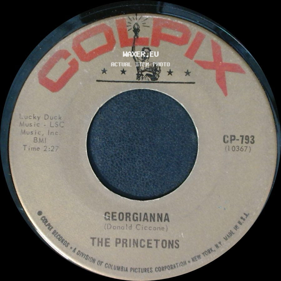 The Princetons - Georgianna / Killer Joe side A
