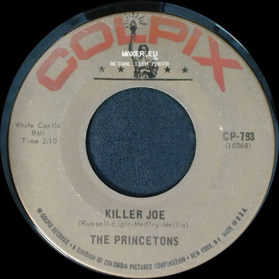 The Princetons - Georgianna / Killer Joe side B