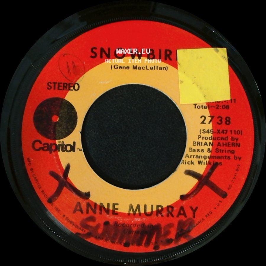 Anne Murray - Snowbird / Just Bidin' My Time side A