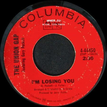 The Union Gap Featuring Gary Puckett - Young Girl / I'm Losing You side B