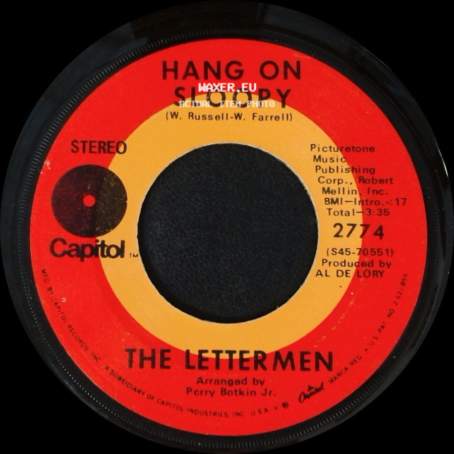The Lettermen - For Love / Hang On Sloopy side B