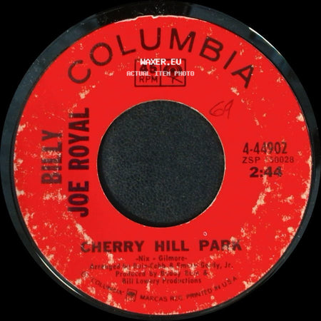 Billy Joe Royal - Helping Hand / Cherry Hill Park side B