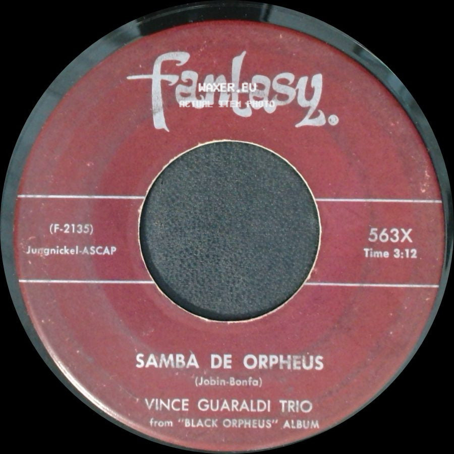 Vince Guaraldi Trio - Samba De Orpheus / Cast Your Fate To The Wind side A