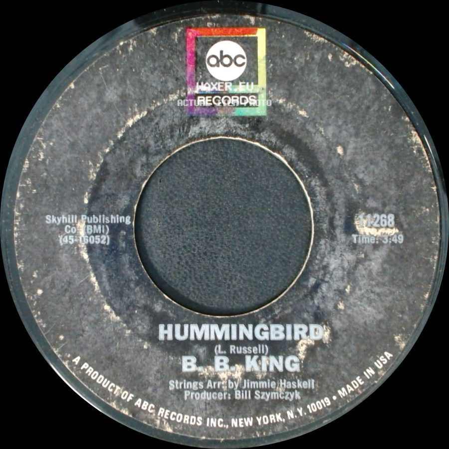 B. B. King - Hummingbird / Ask Me No Questions side A