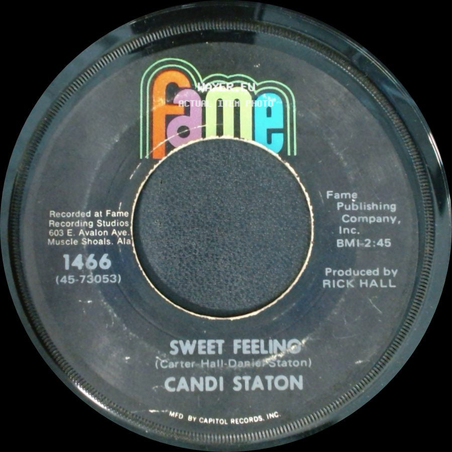 Candi Staton - Evidence / Sweet Feeling side B