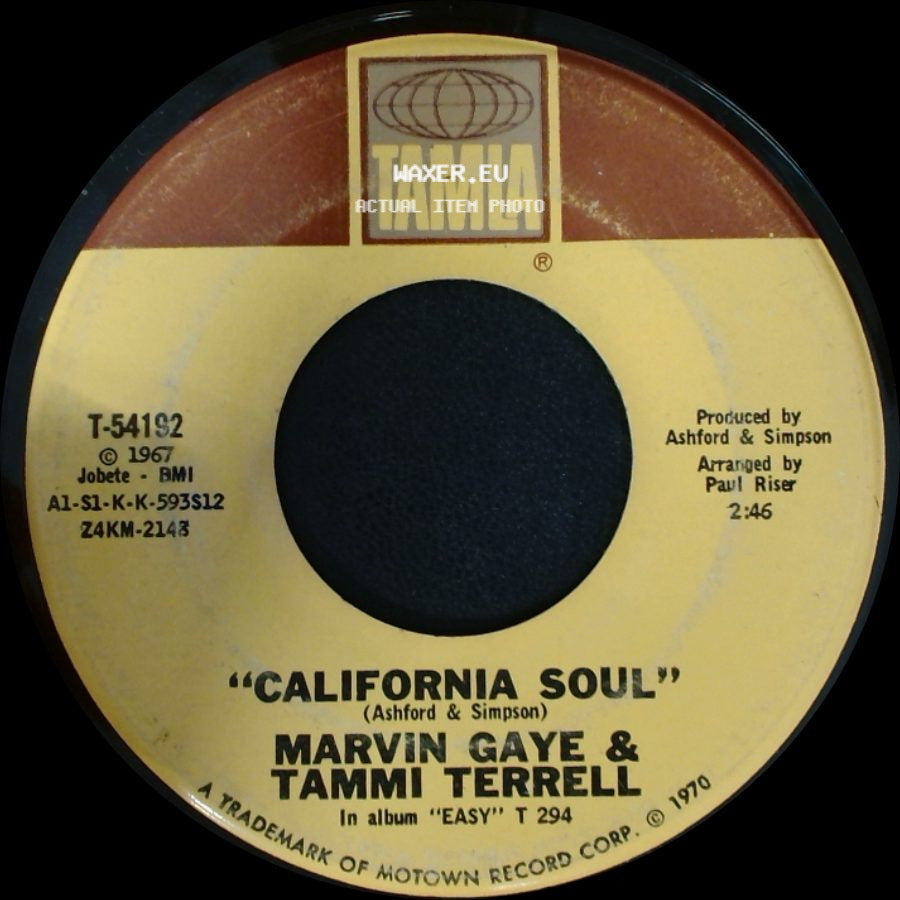 Marvin Gaye & Tammi Terrell - California Soul / The Onion Song side A