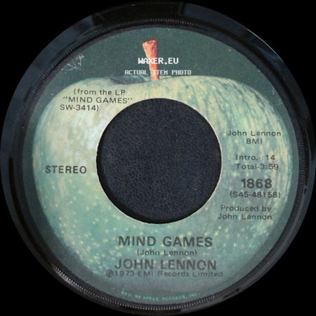 John Lennon - Meat City / Mind Games side B