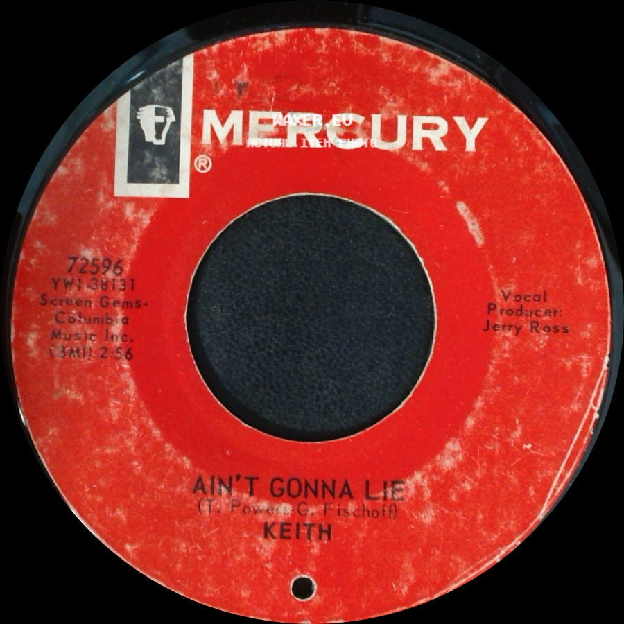Keith - Ain't Gonna Lie / Our Love Started All Over Again side A