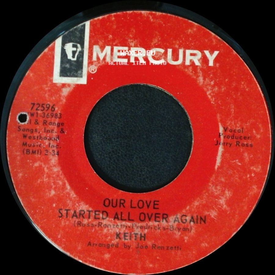 Keith - Ain't Gonna Lie / Our Love Started All Over Again side B