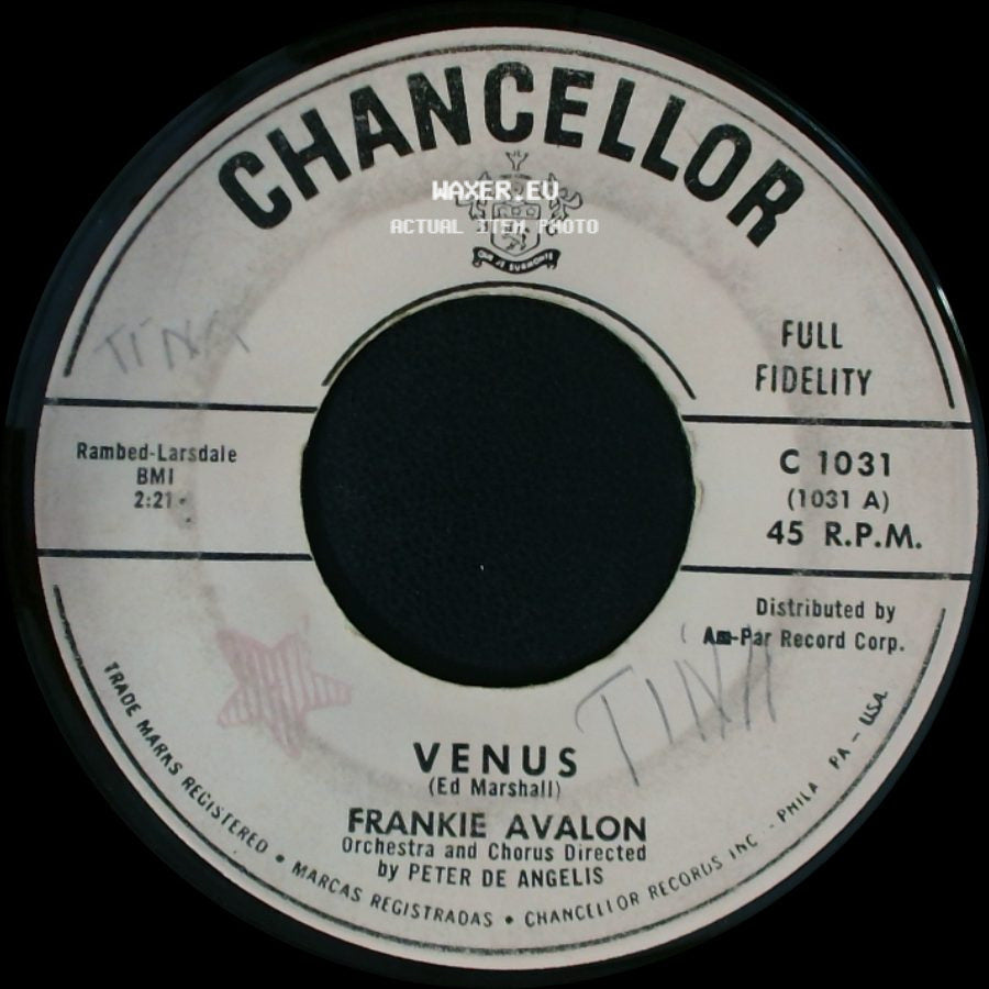Frankie Avalon - I'm Broke / Venus side B