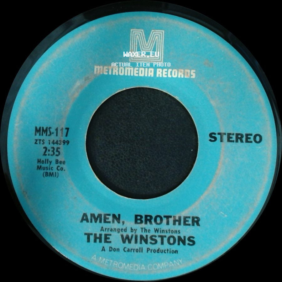 The Winstons - Amen, Brother / Color Him Father side A