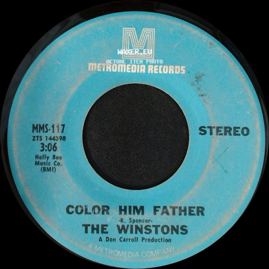 The Winstons - Amen, Brother / Color Him Father side B
