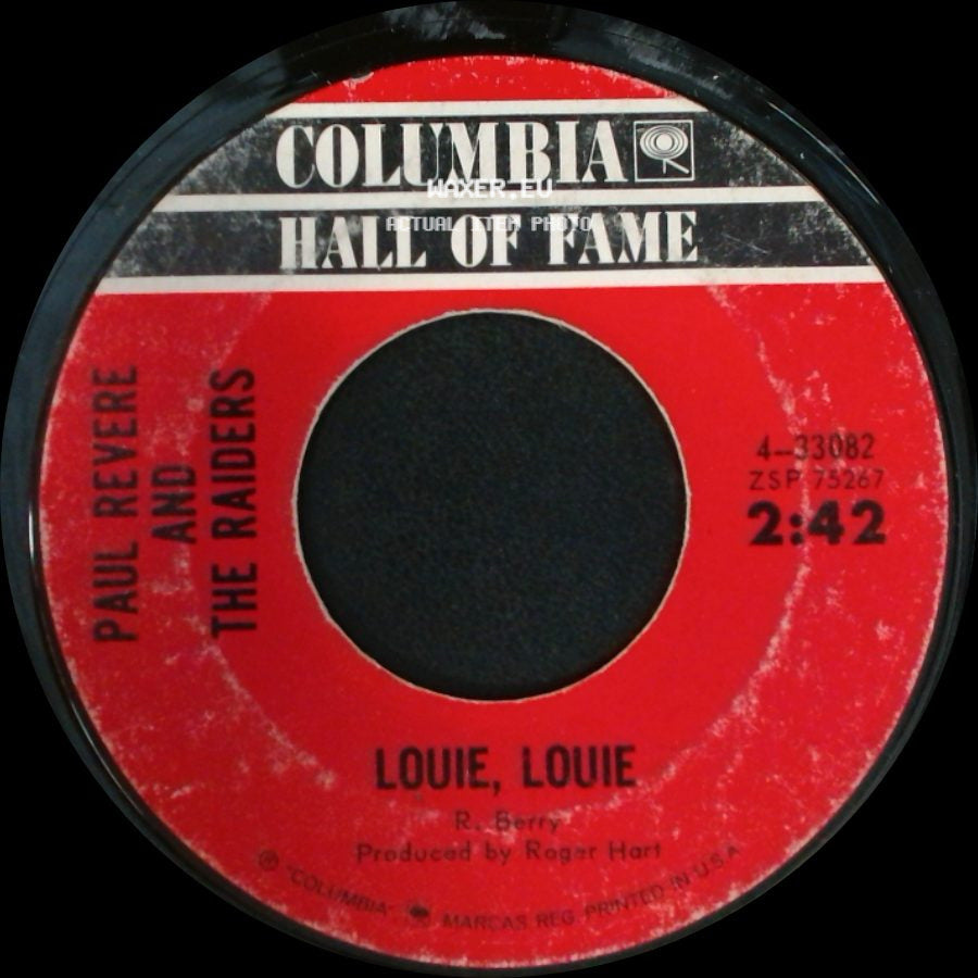 Paul Revere And The Raiders - Louie, Louie / Louie - Go Home side A