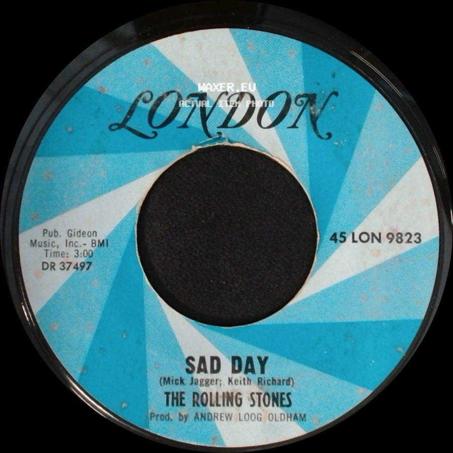 The Rolling Stones - 19 Th Nervous Breakdown / Sad Day side B