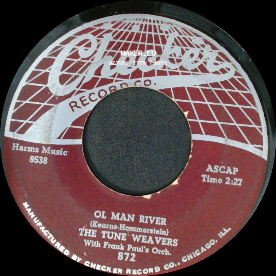 The Tune Weavers / The Tune Weavers With Frank Paul's Orch. - Happy, Happy Birthday Baby / Ol Man River side B