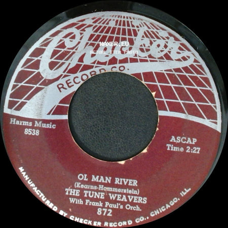 The Tune Weavers / The Tune Weavers With Frank Paul's Orch. - Happy, Happy Birthday Baby / Ol Man River side B