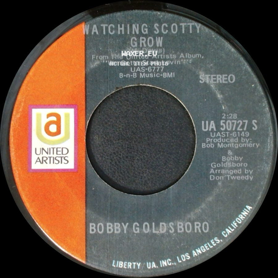 Bobby Goldsboro - Watching Scotty Grow / Water Color Days side A