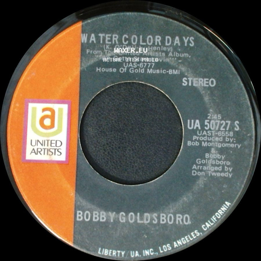 Bobby Goldsboro - Watching Scotty Grow / Water Color Days side B