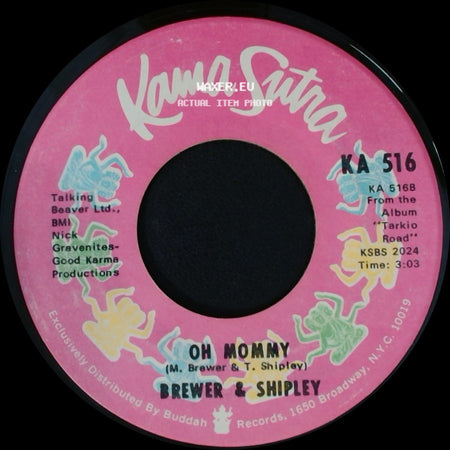 Brewer & Shipley - Oh Mommy / One Toke Over The Line side A