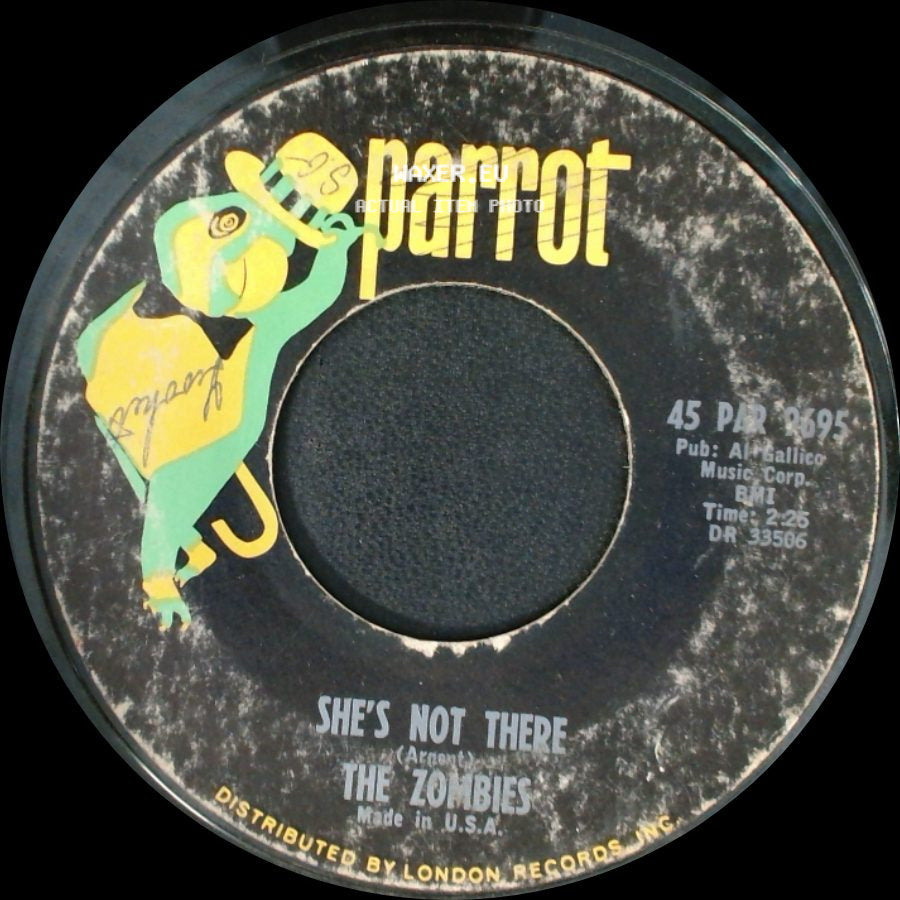 The Zombies - She's Not There / You Make Me Feel So Good side A