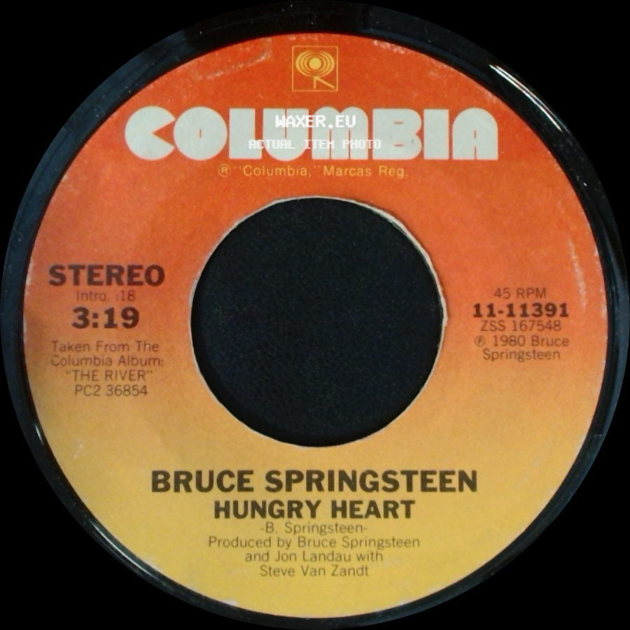 Bruce Springsteen - Hungry Heart / Held Up Without A Gun side A