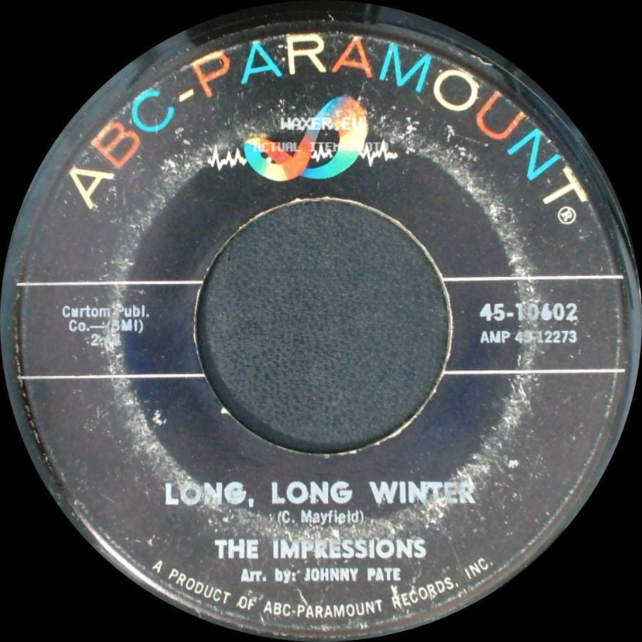 The Impressions - Amen / Long, Long Winter side B