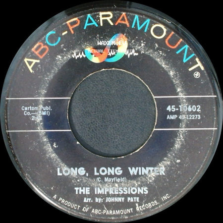 The Impressions - Amen / Long, Long Winter side B