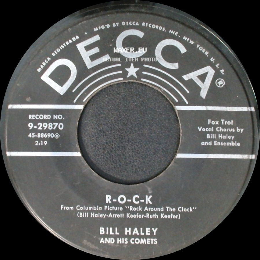 Bill Haley And His Comets - The Saints Rock 'n Roll / R-O-C-K side B