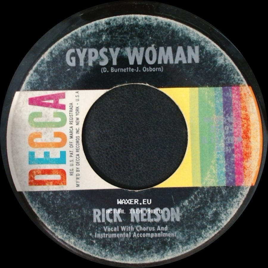 Rick Nelson - Gypsy Woman / String Along side A