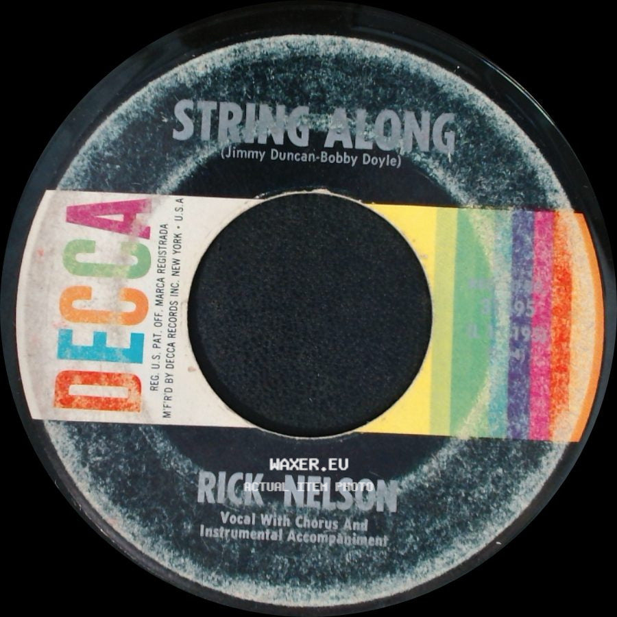 Rick Nelson - Gypsy Woman / String Along side B