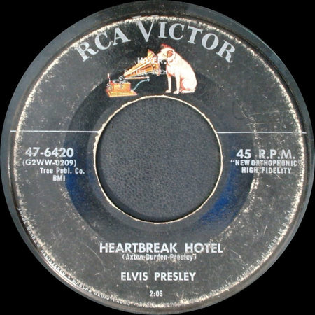 Elvis Presley - I Was The One / Heartbreak Hotel side B