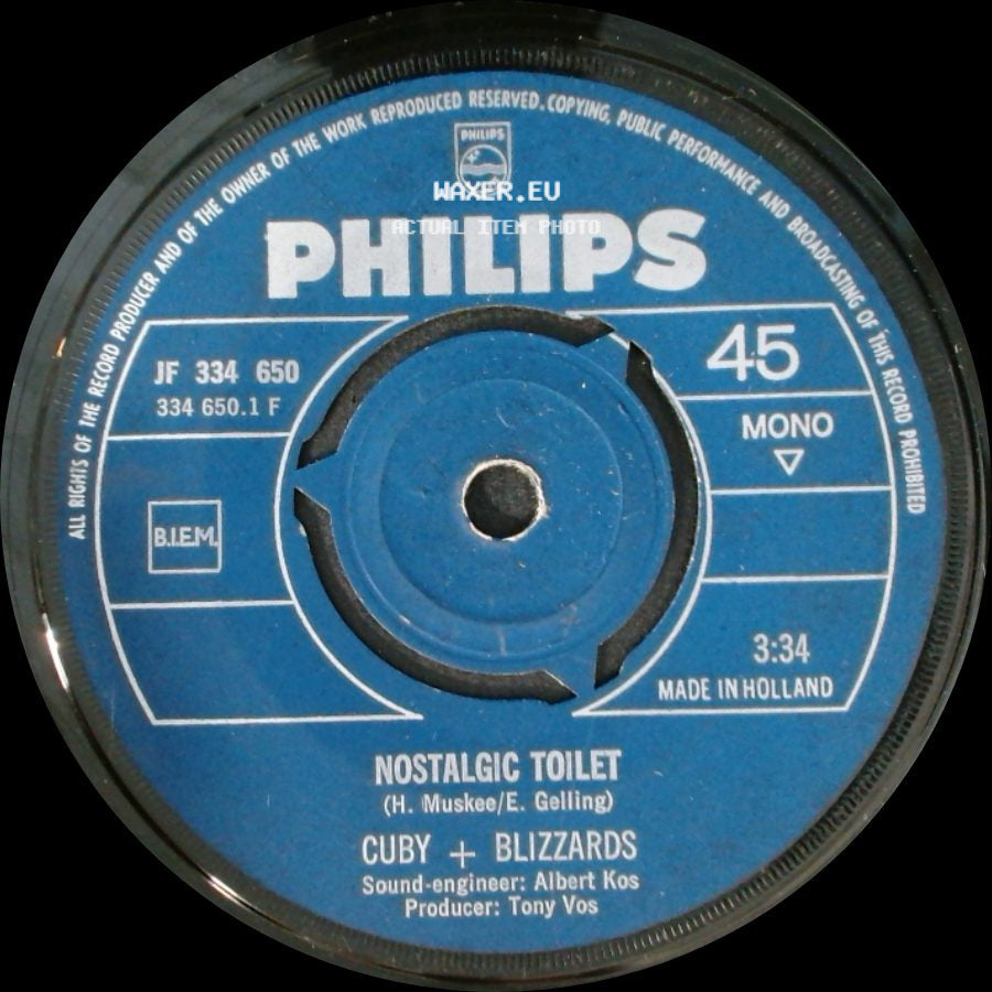 Cuby + Blizzards - Nostalgic Toilet / 116 A Queensway side A
