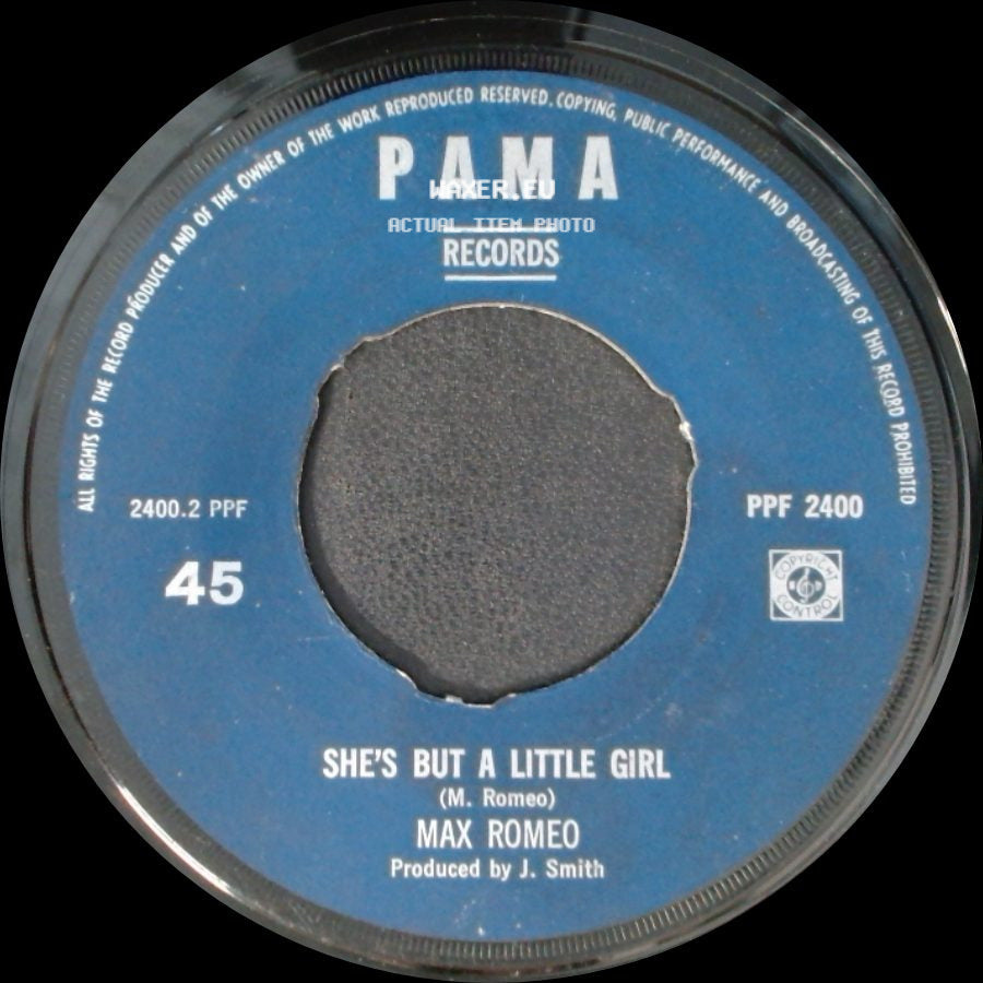 Max Romeo - Dream / She's But A Little Girl side B