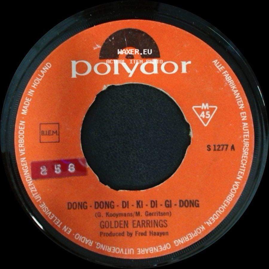 Golden Earrings - Dong - Dong - Di - Ki - Di - Gi - Dong / Wake Up - Breakfast! side A