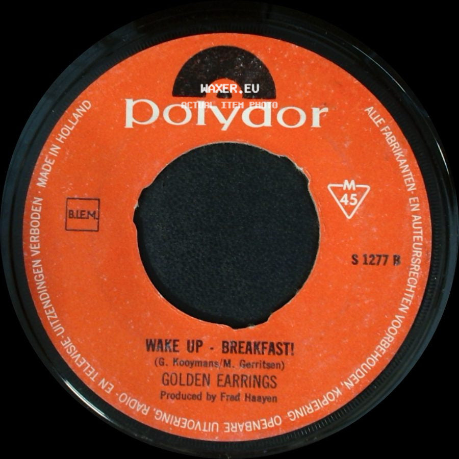 Golden Earrings - Dong - Dong - Di - Ki - Di - Gi - Dong / Wake Up - Breakfast! side B