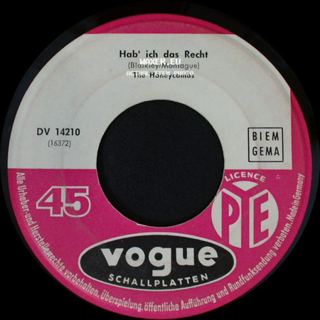 The Honeycombs - Hab' Ich Das Recht / Du Sollst Nicht Traurig Sein side A