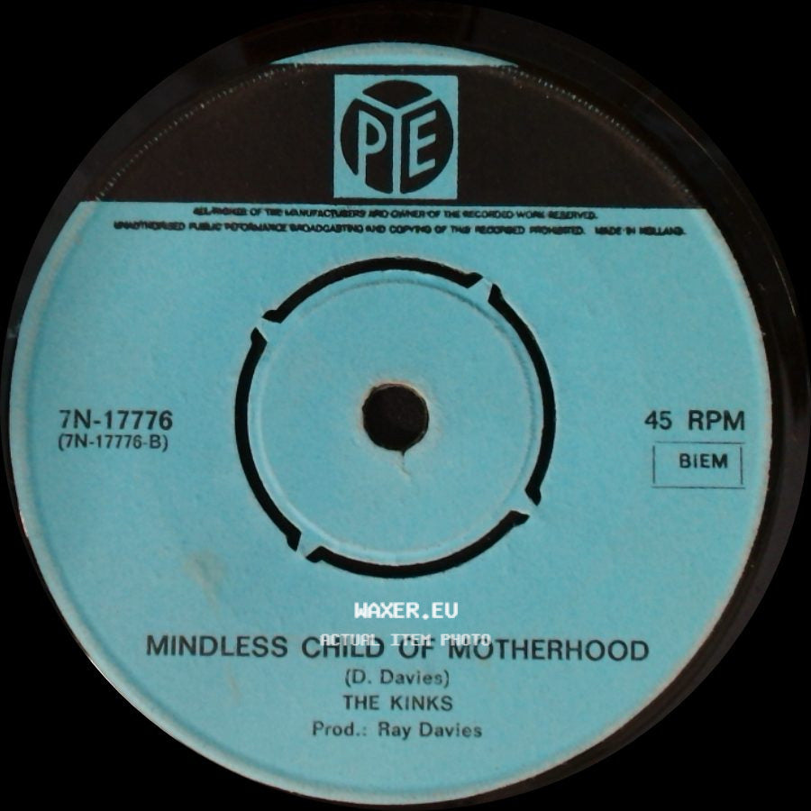 The Kinks - Mindless Child Of Motherhood / Drivin' side A