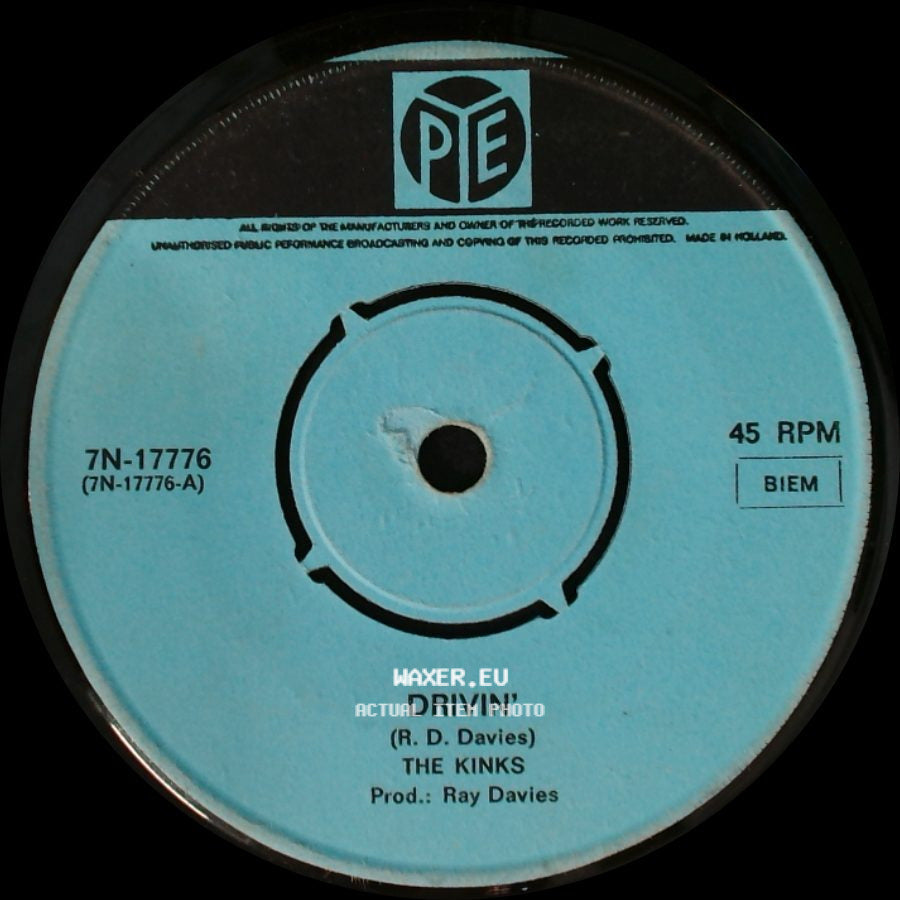 The Kinks - Mindless Child Of Motherhood / Drivin' side B