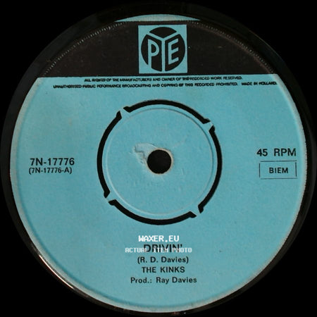 The Kinks - Mindless Child Of Motherhood / Drivin' side B