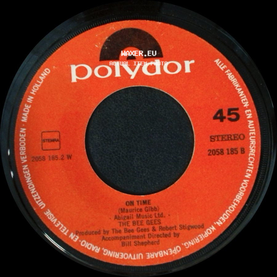 The Bee Gees - On Time / My World side A