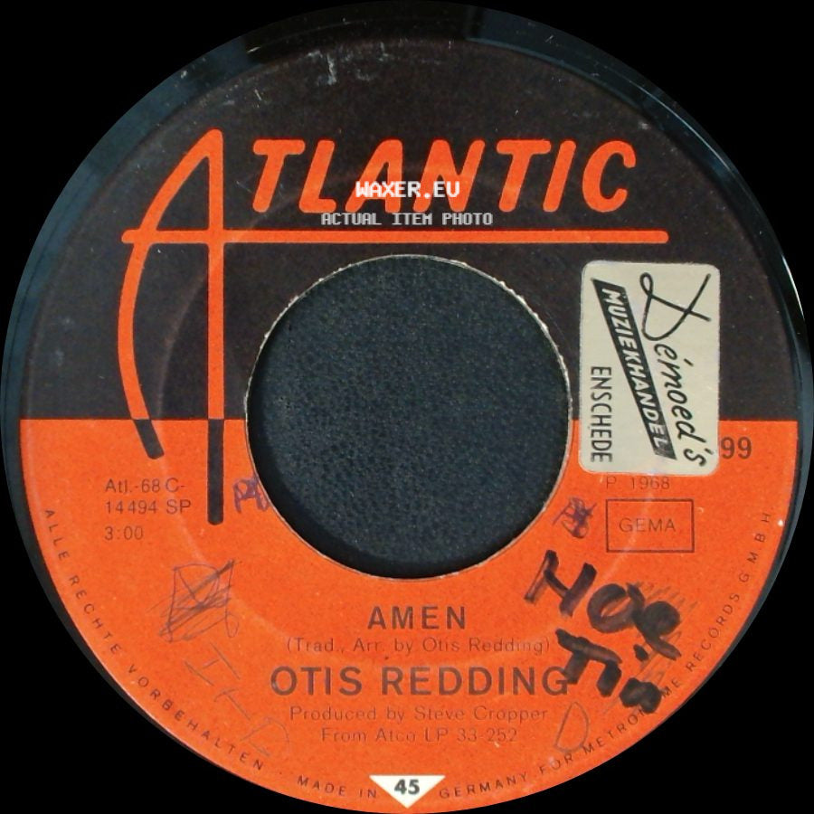 Otis Redding - Amen / Hard To Handle side A