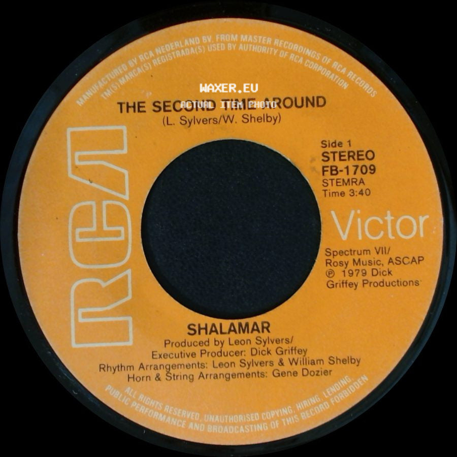 Shalamar - The Second Time Around / Leave It All Up To Love side A