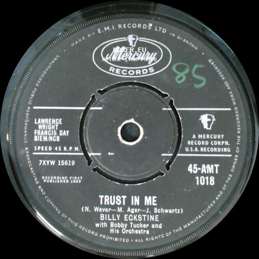 Billy Eckstine - Gigi / Trust In Me side B